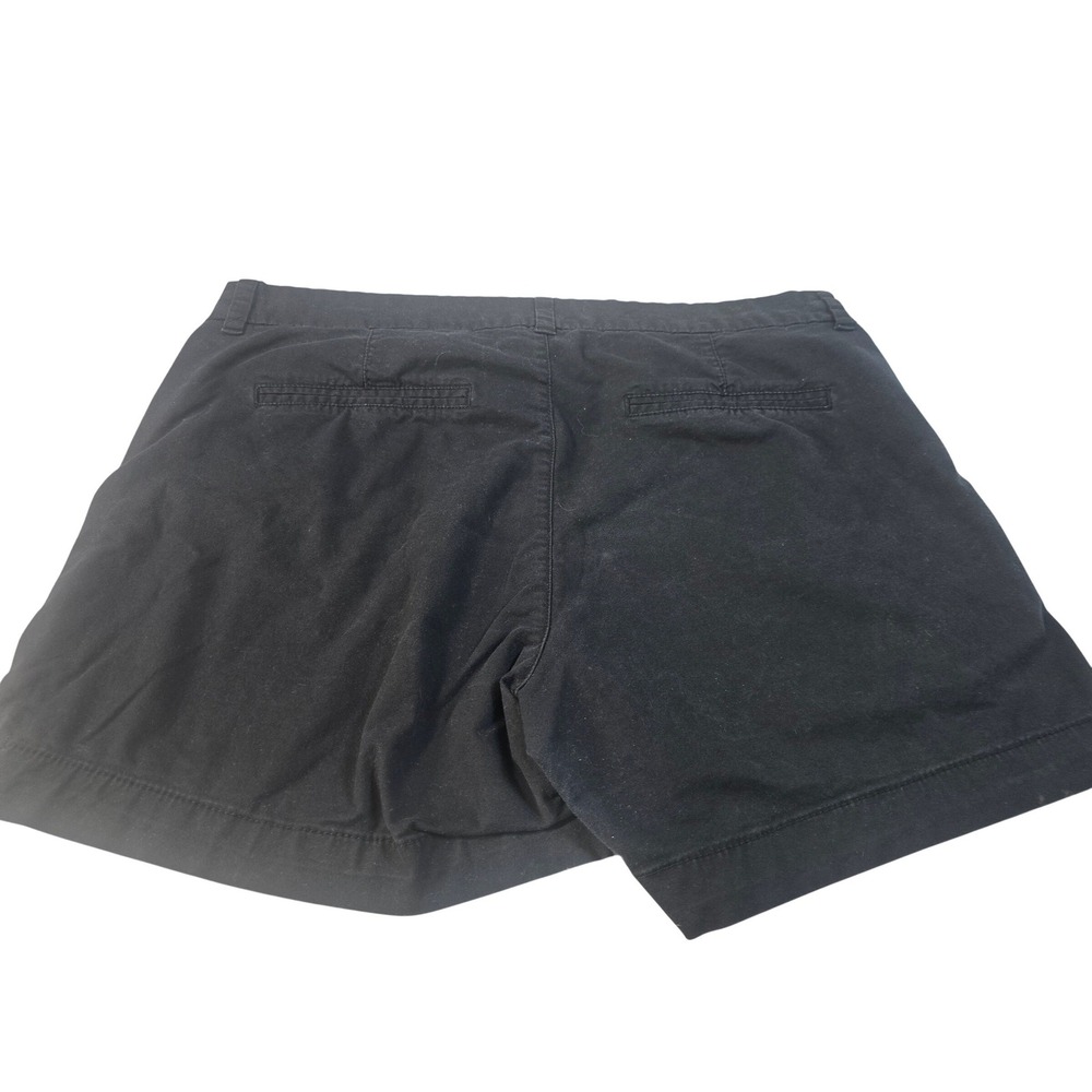 Old Navy Everyday Shorts Bundle Womens 16 Black Navy Blue Chino Twill 2 Pairs - Picture 5 of 12